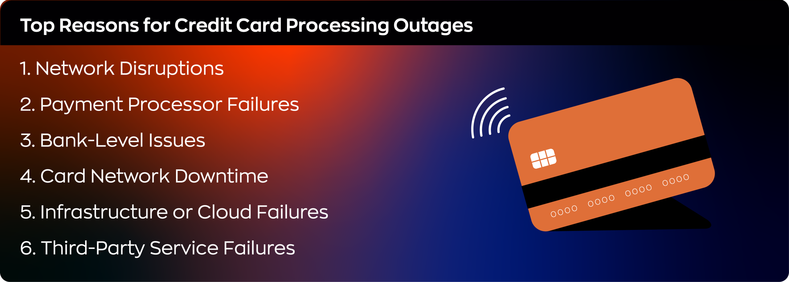 What Is a Credit Card Outage? Causes, Impact & How to Stay Prepared